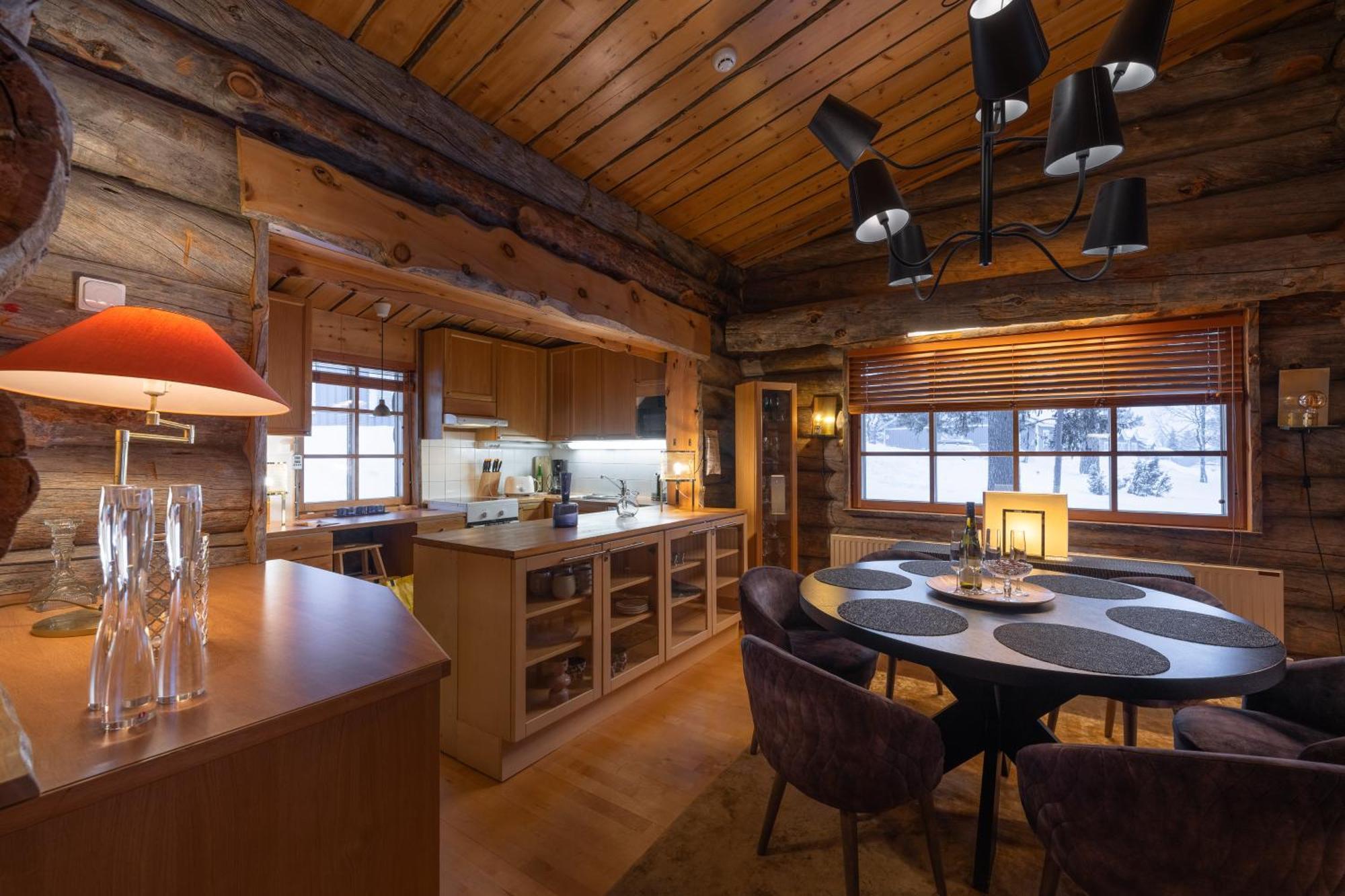 סאריסלקה Kuukkeli Log Houses Teerenpesae - Premium Suite A48 מראה חיצוני תמונה