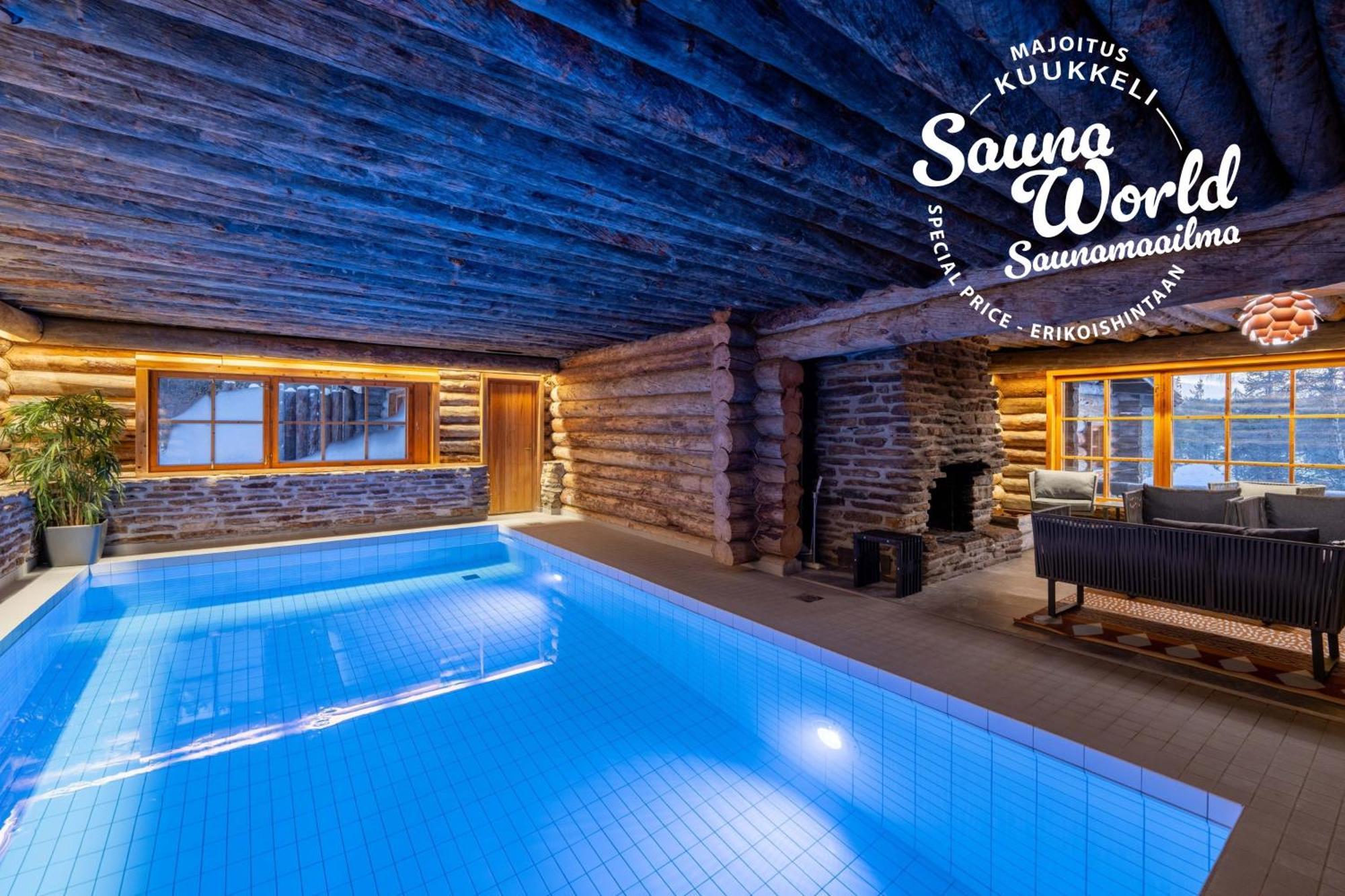 סאריסלקה Kuukkeli Log Houses Teerenpesae - Premium Suite A48 מראה חיצוני תמונה